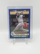 2016 Topps Archives 1979 Design Blue Border /199 Jose Abreu #157 White Sox