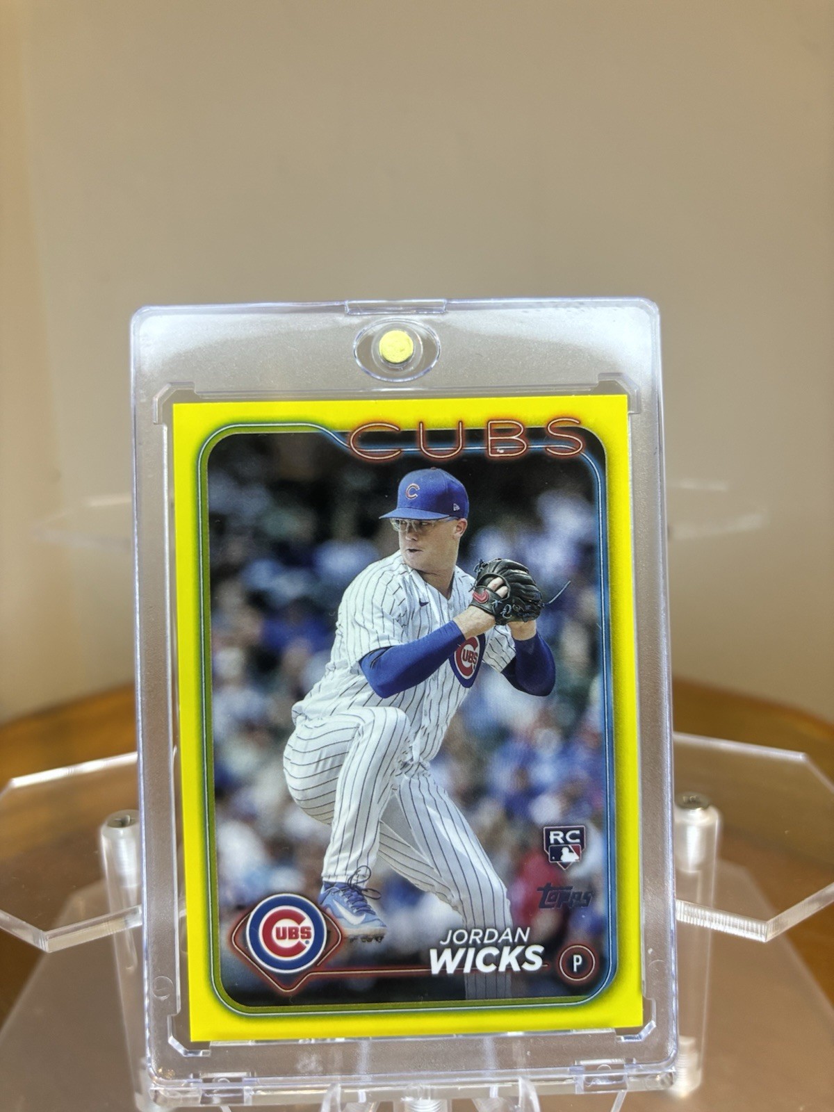 2024 Topps Series 2 Jordan Wicks #613 Yellow CHI