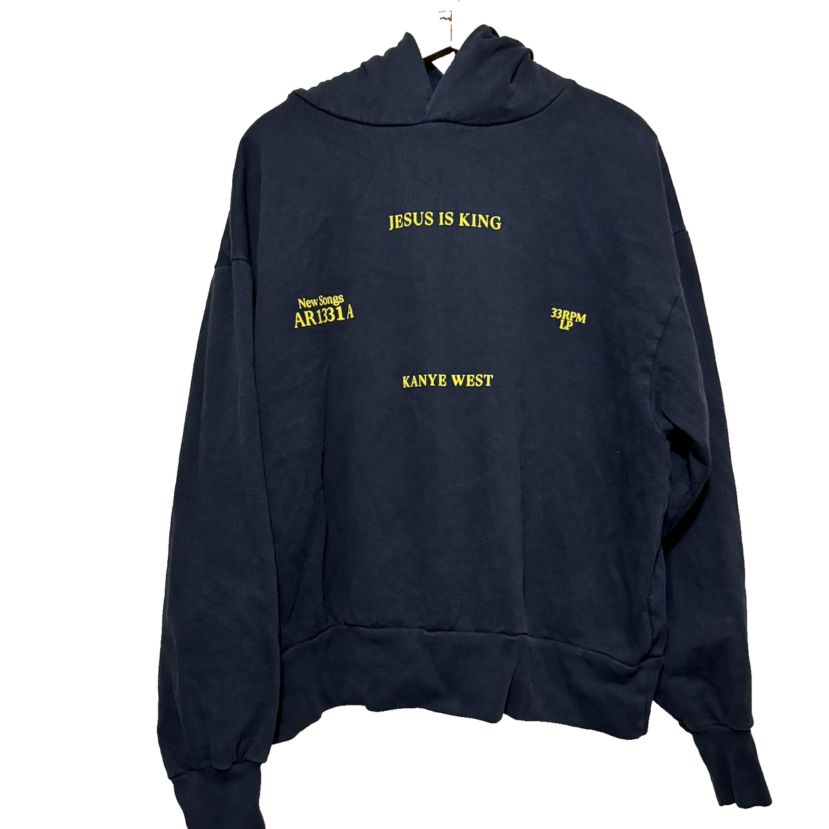 Kanye West Jesus Is King Vinyl II Hoodie black size XL | eBay