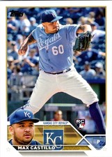 2023 Topps #251 Max Castillo Rainbow Foil