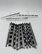 Vintage Pencils Empire Berol X-rays Black & White USA Dazzling