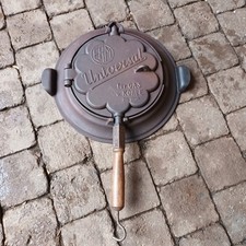 Rarität"" Alte Originale Gusswaffeleisen / ERM