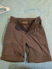 Boy Scout Official Youth Size 18 Olive Green Cargo Uniform Shorts