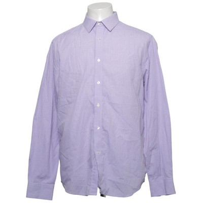 Tex, Hemd, Größe: L, Lila/Weiß, Baumwolle/Polyester, Karo, Herren #uCN