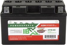 Interstate Batteries YT7B-BS 12V 6.5Ah Powersports Battery 85CCA AGM