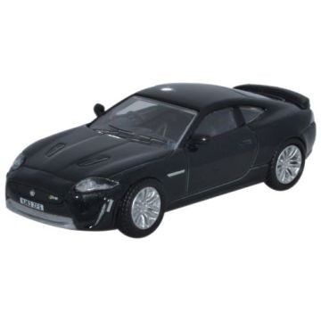 Oxford Diecast 76XKR004 Jaguar XKR-S Coupe Ultimate Black OO Gauge