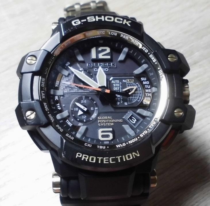 Casio G-SHOCK GPW-1000GB-1AJF Gravitymaster Gold GPS Solar Watch Rare Japan