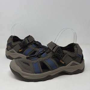 Teva Omnium 2 Sandals Mens 11 Black Excellent Hiking Water Shoes Preowned BLA_D1.jpg main image 3