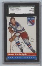 1954 Topps Don Raleigh #53 SGC 8.5