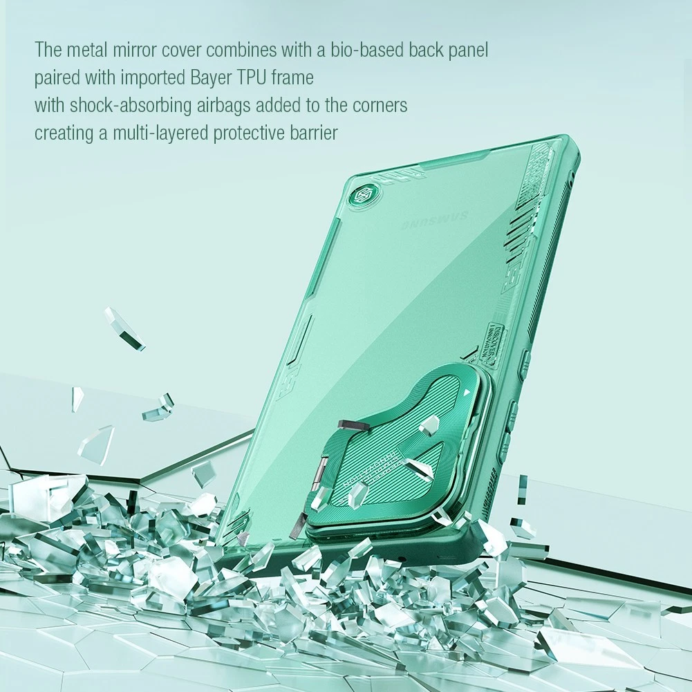 Nillkin Clear Flip Cover Camera Lens Stand Case For Samsung Galaxy S25 S24 Ultra - 第 15/32 张图片