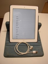 Apple Ipad 2, WiFi , Model MC979LL/A, S/N: DMQJLFOPDKPH, 16GB. White