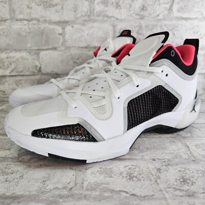 Nike Air Jordan 37 XXXVII Low White Siren Red DQ4122-100 Men's