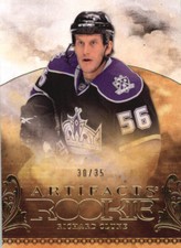 2010-11 UD Artifacts Gold Rookie RC #145 Richard Clune #/35 AF8941