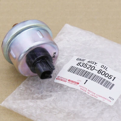 83520-60051 GENUINE OEM OIL PRESSURE SWITCH SENDING UNIT - SEQUOIA TUNDRA LX470 - Image 1 of 4