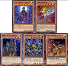Yugioh Sparrow Family Set - D.D. Jet Iron + Esper Star Sparrow + Ironhammer Puma