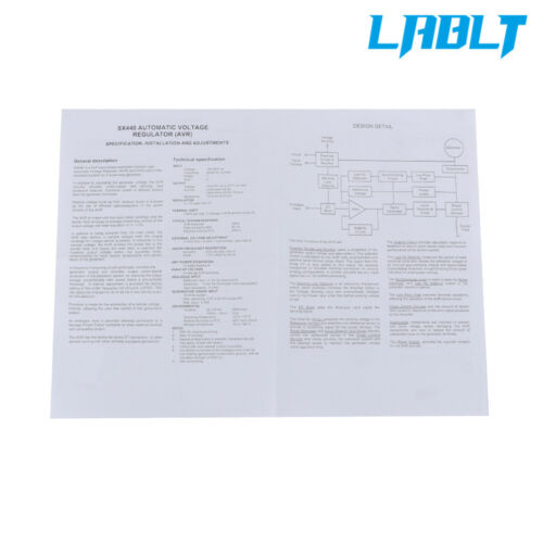 Modulo regolatore di tensione automatico LABLT AVR SX440 adatto per generatore - Foto 2 di 10
