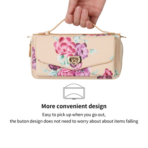 For LG Stylo 4/Q Stylus/Stylo 5/Stylo 6 Case TPU+Flower Zipper Leather Phone Bag - Picture 141 of 144