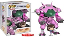 Funko Pop! Vinyl Super 6 in: Overwatch - D.Va (w/ Mech) (6 inch