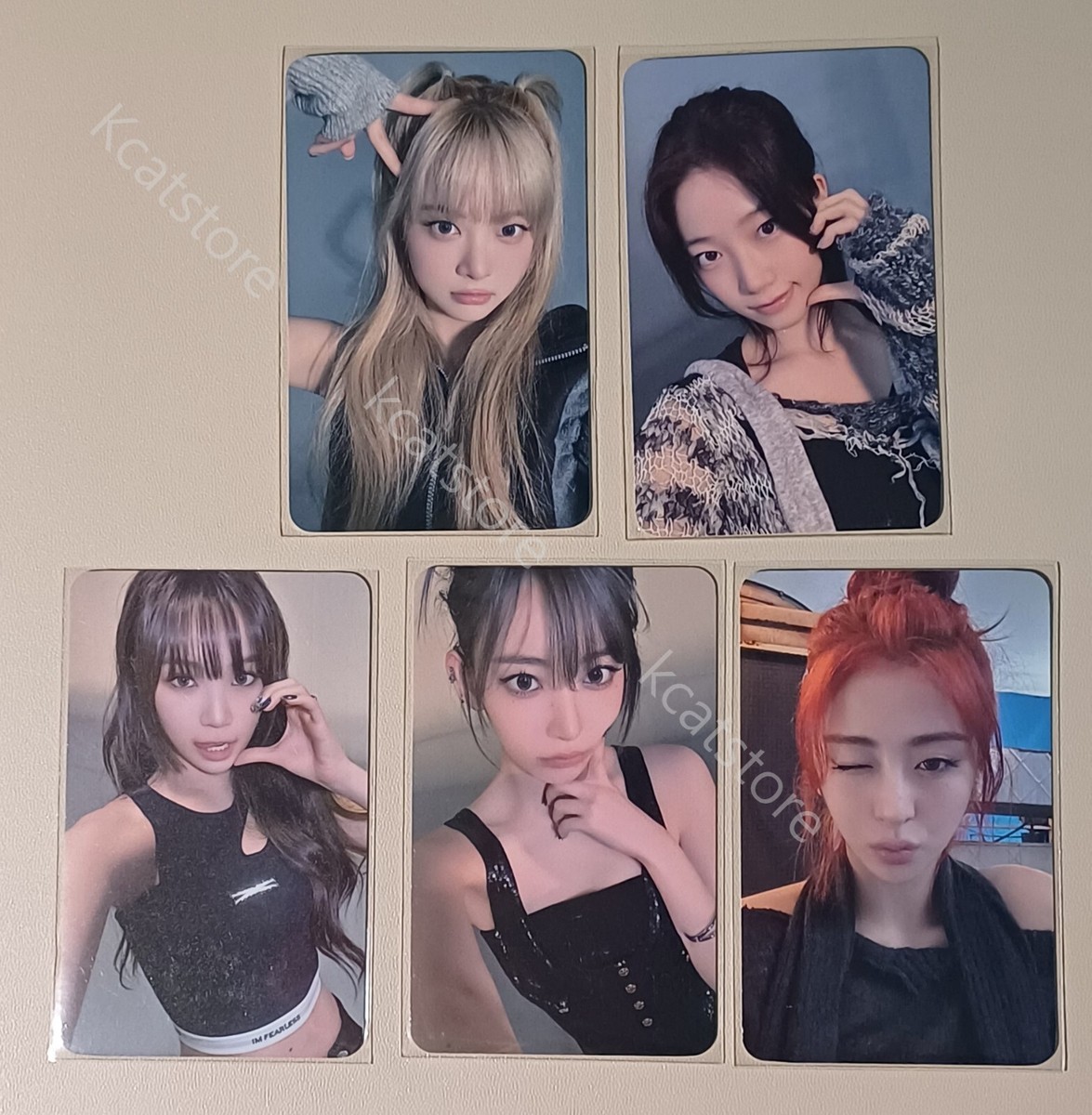LE SSERAFIM EASY 3rd MINI ALBUM LUCKY DRAW PHOTOCARD PC ALADIN ver