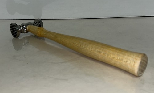 DOT & LINE HAMMER TEXTURING Textured Circle Metal Forming Former 10-1/2" Length - Picture 8 of 8