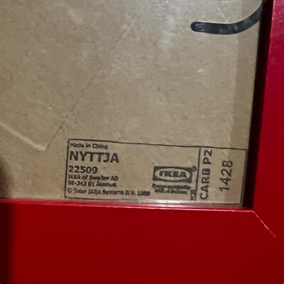 IKEA NYTTJA Colorful Picture Frames Set Of 4 4x6 | eBay