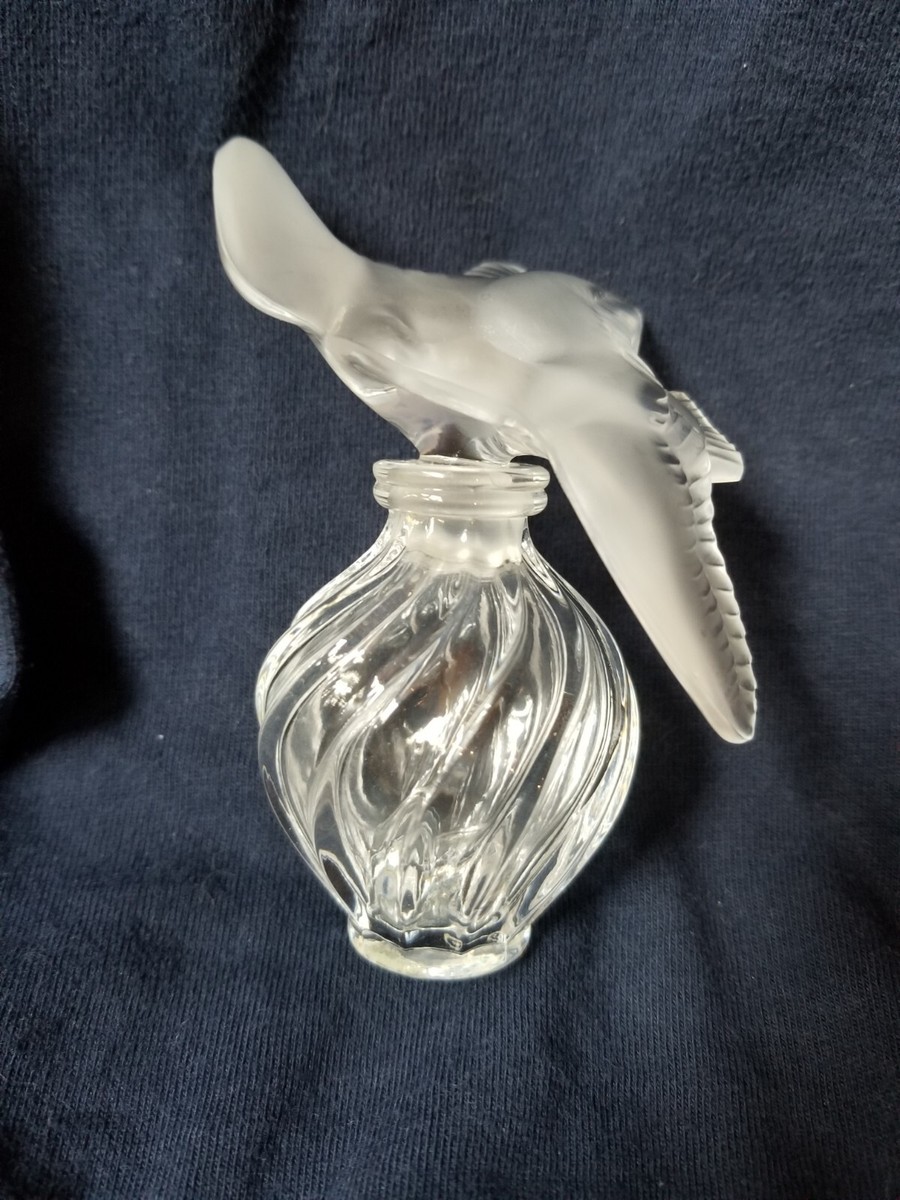 Vintage Lalique Nina Ricci Dove Perfume Bottle | eBay