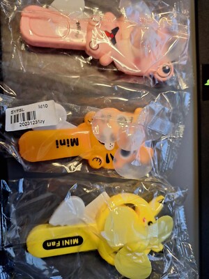 Mini Pink Frog Handheld Fan UK