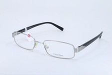 Calvin Klein CK7246 Brushed Nickel Rectangle Men Full Rim 52-17-140 Eyeglass