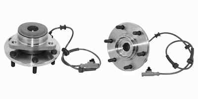 GSP Front Wheel Bearing and Hub Assembly  RWD with 6 Lugs 1 each Direct Fit