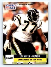 1991 Pro Set Spanish FRESH PULL #776 Eric Moten