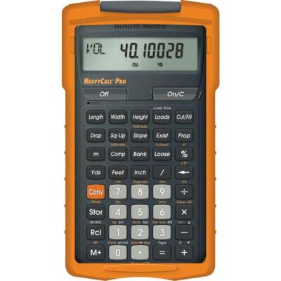 ** HeavyCalc Pro Calculator - The Ultimate Tool for Heavy Construction