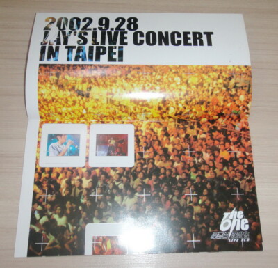 JAY CHOU 周杰倫 THE ONE LIVE VCD 2 Disc & Booklet Video CD +Free