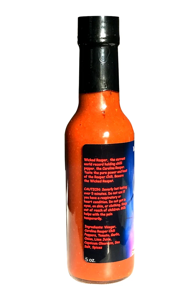 Carolina Reaper подарочный набор Wicked Reaper острый соус специи сухой перец чили порошок - Изображение 2 из 4
