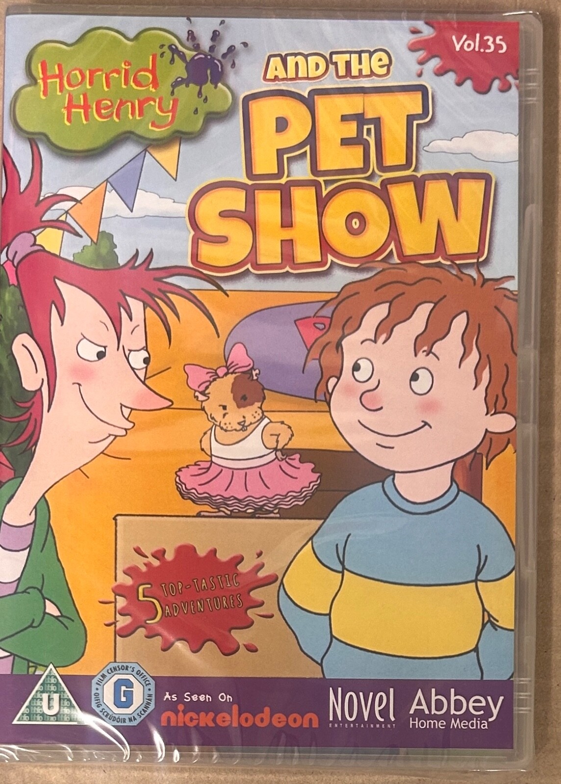 Horrid Henry & The Pet Show - Sealed (DVD) New Sealed
