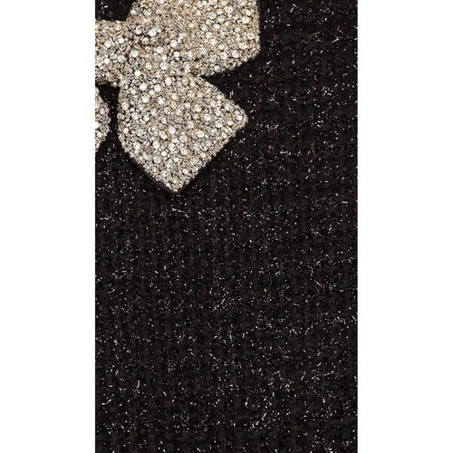ALICE + OLIVIA AKIRA EMBELLISHED BOW BLAK JACKET SIZE XL NWOT - Picture 4 of 11