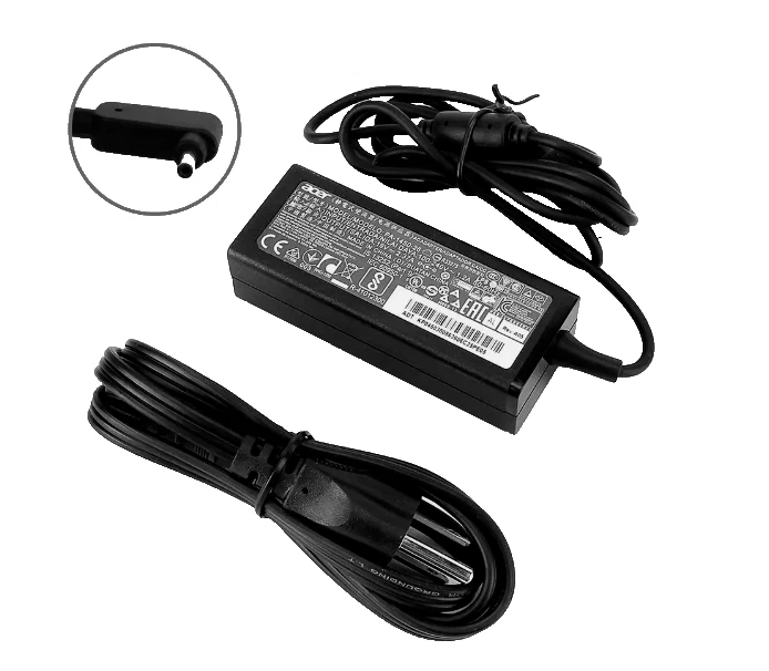 Cargador Adaptador de Corriente CA Original Original ACER A045R025L 19V 2.37A 45W Foto 2 de 3