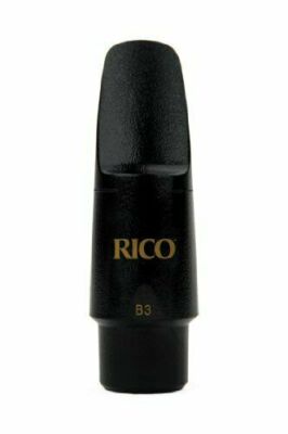 Bocchino Rico in graftonite per sassofono contralto, B3 - NUOVO Bocchino Rico in graftonite per sassofono contralto, B3 - NUOVO