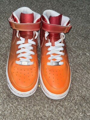 BIG KIDS' NIKE AIR FORCE MID '07 LE CASUAL SHOES Custom