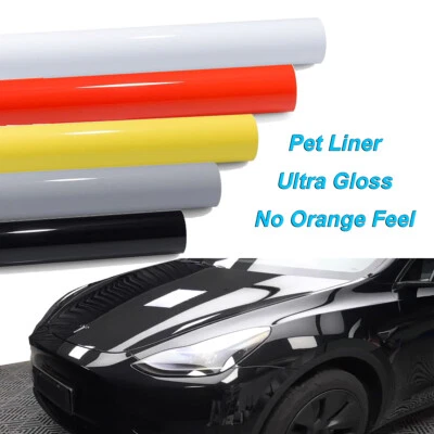Premium Ultra Gloss PET Liner Self Adhesive Vinyl Wrap Air Release Bubble Free - Bild 1 von 4