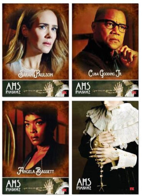 FX AMERICAN HORROR STORY ROANOKE PROMO CARD PREVIEW SET ANGELA-SARAH-CUBA SEALED