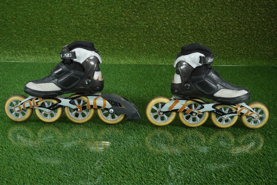 2007 K2 RADICAL PRO ILQ9 100mm x 110MM INLINE SPEED SKATES, US 8 EU 40,5 - Bild 4 von 4