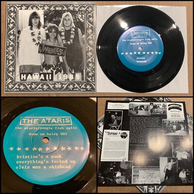 THE ATARIS / JUNGLE FISH 7  Vinyl-Versus The World New Found Glory Goldfinger
