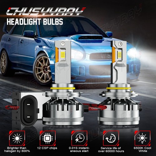 2X HB4 9006 LED Low Beam Headlight for Honda Civic 2004-2013 Accord 1997-2007 - Picture 11 of 13