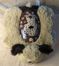 Pillow Pets Sleeptime Lites 12” Snuggly Puppy Dog Brown Colors Star Night Light