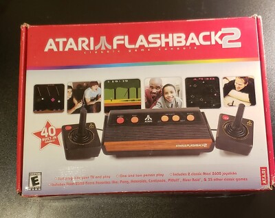 Atari Classic Game Console Flashback 2, 40 Games Original