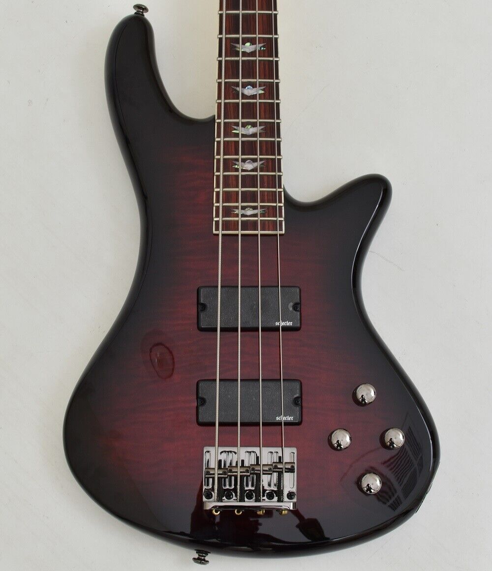 Schecter Stiletto Extreme-4 Bass Black Cherry B-Stock 5222 Schecter Stiletto Extreme-4 Bass Black Cherry B-Stock 5222