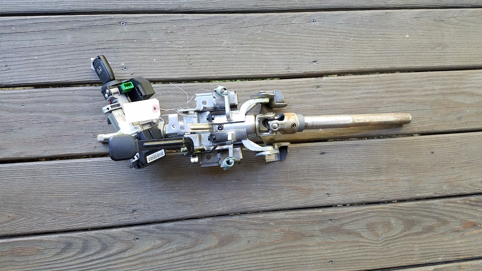 2011 2013 HONDA ODYSSEY STEERING COLUMN w/IGNITION AND KEY OEM eBay