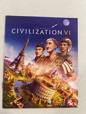 SID MEIRERS CIVILIZATION VI - PLAYSTATION 4 PS4 - INSTRUCTION MANUAL