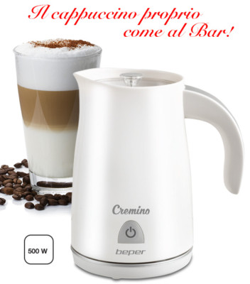 Cappuccinatore Manuale Vetrineinrete® In Vetro - Macchina Per Schiuma Latte E Caffè - Foto 6