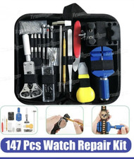 For Citizen Fossil Seiko Watch Repair Kit Leather Watchband Adjustment Tool Case
